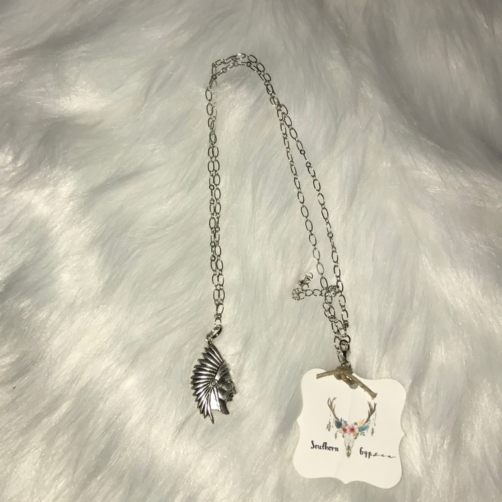 Silver Indian Necklace